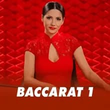 Baccarat 1 live dealer table