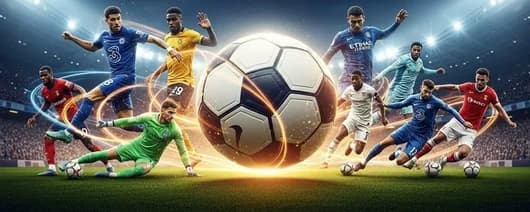 Football promotion banner